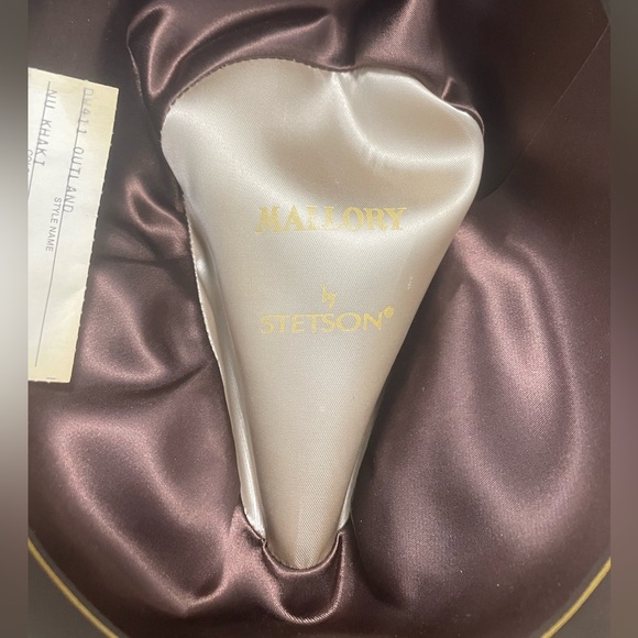 Olive Green VINTAGE STETSON MALLORY HAT - Picture 12 of 16